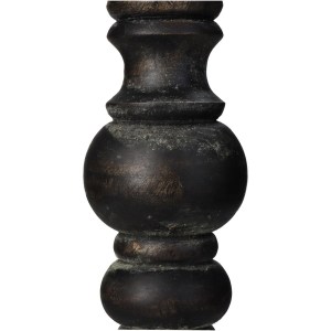 Artelibre - 05154309 ΚΗΡΟΠΗΓΙΟ ΜΑΥΡΟ ΞΥΛΟ 10X10X38CM