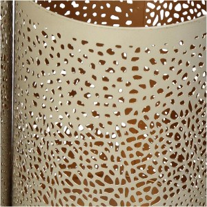 Artelibre - 05154824 ΚΗΡΟΠΗΓΙΟ ΜΠΕΖ ΜΕΤΑΛΛΟ 13X13X20CM ΣΕΤ 3ΤΜΧ