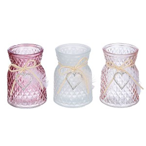 Artelibre - 05160633 ΚΗΡΟΠΗΓΙΟ ΓΥΑΛΙ ΠΟΛΥΧΡΩΜΟ 16CM ΣΕ 3 ΧΡΩΜΑΤΑ