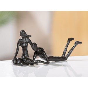 Artelibre - 05161118 ΔΙΑΚΟΣΜΗΤΙΚΟ ARTELIBRE ΖΕΥΓΑΡΙ ΔΙΑΒΑΖΕΙ ΒΙΒΛΙΟ ΚΑΦΕ ΜΕΤΑΛΛΟ 19X9X8CM
