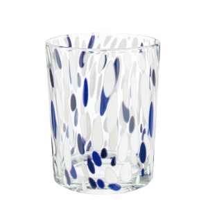 Artelibre - 05161453  ΦΑΝΑΡΙ ΚΥΛΙΝΔΡΙΚΑ ΓΥΑΛΙΝΑ ΣΚΕΥΗ ΜΠΛΕ ΔΙΑΦΑΝΕΣ ΛΕΥΚΟ D10X13CM D10X13CM