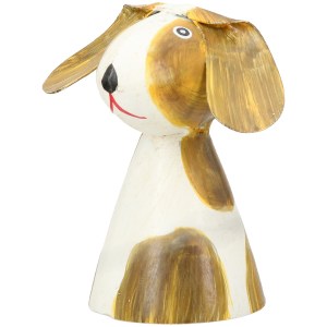 Artelibre - 05161460  ΦΙΓΟΥΡΑ ΦΡΑΧΤΗ DOG METAL WHITE ASSORTED 3 TIMES 7X6X7CM 7X6X7CM