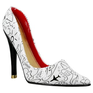 Artelibre - 05161507 ΜΠΟΥΚΑΛΟΘΗΚΗ ΠΑΠΟΥΤΣΙΑ ΜΟΝΗΣ ΓΡΑΜΜΗΣ ΣΧΕΔΙΑΣΗΣ ΣΥΝΘΕΤΙΚΗ ΡΗΤΙΝΗ ΛΕΥΚΗ 23X9X19CM 23X9X19CM