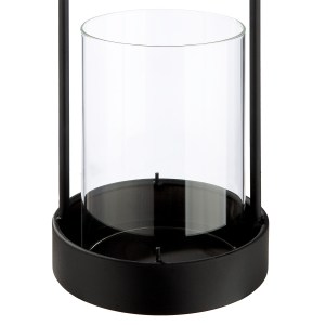 Artelibre - 05161533  ΦΑΝΑΡΙ ΚΥΛΙΝΔΡΙΚΟ ΜΕΤΑΛΛΙΚΟ ΜΑΥΡΟ D15X39CM D15X39CM