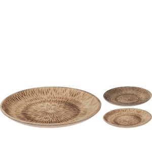 Artelibre - 06350623 ΠΙΑΤΟ ΚΑΦΕ ΞΥΛΟ 29.5X29.5X3CM ΣΕ 2 ΣΧΕΔΙΑ
