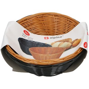 Artelibre - 06450679 ΚΑΛΑΘΙΑ 20CM 2ΤΜΧ ΚΑΦΕ/ΜΑΥΡΟ ALPINA