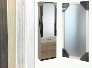 Artelibre - 06510269 ΚΑΘΡΕΠΤΗΣ ΞΥΛΟ/ΓΥΑΛΙ  34X114CM ΣΕ 4 ΑΠΟΧΡΩΣΕΙΣ