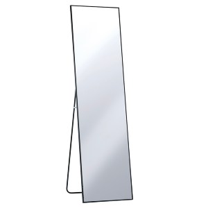 Artelibre - 06511337 ΚΑΘΡΕΠΤΗΣ ΔΑΠΕΔΟΥ ΜΑΥΡΟ ΜΕΤΑΛΛΟ/ΓΥΑΛΙ 46X168CM