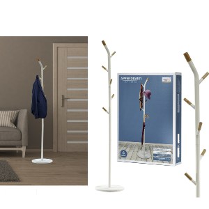 Artelibre - 06512469 ΚΑΛΟΓΕΡΟΣ ΛΕΥΚΟ ΜΕΤΑΛΛΟ/ΞΥΛΟ Φ36X175CM