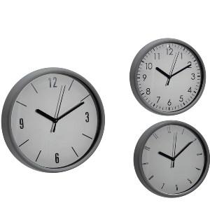 Artelibre - 06512624 ΡΟΛΟΙ ΤΟΙΧΟΥ ARTELIBRE ΓΚΡΙ/ΠΛΑΣΤΙΚΟ Φ20CM ΣΕ 3 ΣΧΕΔΙΑ