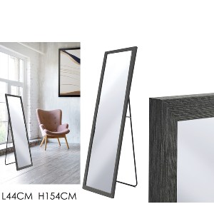 Artelibre - 06512738 ΚΑΘΡΕΦΤΗΣ ΜΑΥΡΟ/ΞΥΛΙΝΟ 44X154CM