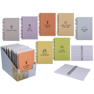 Artelibre - 06530029 ΤΕΤΡΑΔΙΟ ΜΕ ΣΠΙΡΑΛ 107 ΣΕΛΙΔΩΝ ΣΕ 8 ΧΡΩΜΑΤΑ