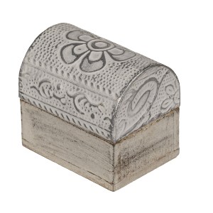 Artelibre - 06530196 ΚΟΥΤΙ ΑΠΟΘΗΚΕΥΣΗΣ ΚΟΣΜΗΜΑΤΩΝ ΜΕΤΑΛΛΟ/ΞΥΛΟ 5X3.8CM ΣΕ 6 ΣΧΕΔΙΑ