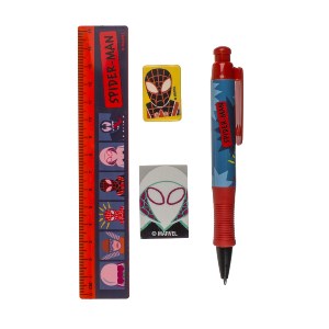 Artelibre - 06530204 ΣΕΤ ΓΡΑΦΙΚΗΣ ΥΛΗΣ SPIDER-MAN ΜΕ ΧΑΡΑΚΑ ΣΤΥΛΟ ΓΟΜΑ ΚΑΙ ΞΥΣΤΡΑ ΣΕ ΚΑΣΕΤΙΝΑ