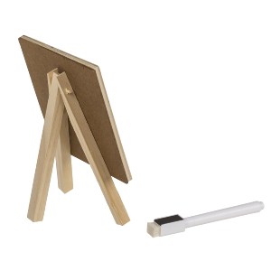 Artelibre - 06530287 ΜΑΥΡΟΠΙΝΑΚΑΣ ΜΙΝΙ ΜΑΓΝΗΤΙΚΟΣ ΜΕ ΜΑΡΚΑΔΟΡΟ ΚΑΙ ΒΑΣΗ ΞΥΛΟ 10CM