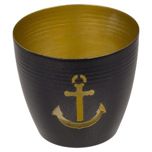 Artelibre - 06530352 ΡΕΣΩ ΜΑΥΡΟ ΜΕΤΑΛΛΟ 10X10X9CM ΣΕ 2 ΣΧΕΔΙΑ