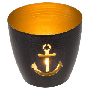 Artelibre - 06530352 ΡΕΣΩ ΜΑΥΡΟ ΜΕΤΑΛΛΟ 10X10X9CM ΣΕ 2 ΣΧΕΔΙΑ