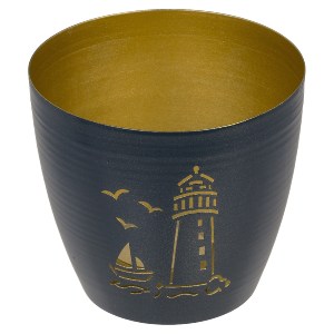 Artelibre - 06530352 ΡΕΣΩ ΜΑΥΡΟ ΜΕΤΑΛΛΟ 10X10X9CM ΣΕ 2 ΣΧΕΔΙΑ