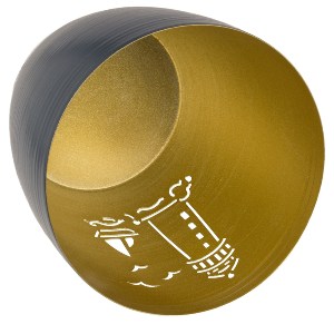 Artelibre - 06530352 ΡΕΣΩ ΜΑΥΡΟ ΜΕΤΑΛΛΟ 10X10X9CM ΣΕ 2 ΣΧΕΔΙΑ