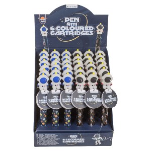 Artelibre - 06530370 ΣΤΥΛΟ 6 ΧΡΩΜΑΤΩΝ ΜΕΛΑΝΙΟΥ ΔΙΑΣΤΗΜΑ ΠΛΑΣΤΙΚΟ 17.8CM ΣΕ 2 ΧΡΩΜΑΤΑ