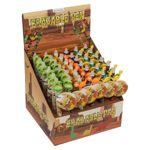 Artelibre - 06530371 ΣΤΥΛΟ ΠΟΥ ΣΒΗΝΕΙ ΔΕΙΝΟΣΑΥΡΑΚΙ 14.5CM ΣΕ 6 ΣΧΕΔΙΑ