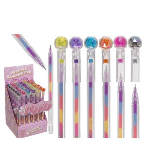 Artelibre - 06530376 ΣΤΥΛΟ ΟΥΡΑΝΙΟ ΤΟΞΟ ΔΙΑΦΑΝΟ ΠΛΑΣΤΙΚΟ 17CM ΣΕ 6 ΧΡΩΜΑΤΑ