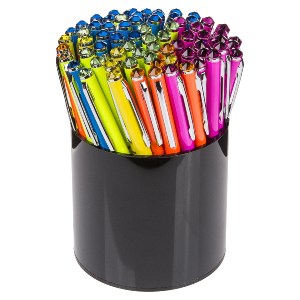 Artelibre - 06530377 ΣΤΥΛΟ ΜΕ ΠΕΤΡΑΔΙ ΣΒΑΡΟΦΚΣΙ ΜΕΤΑΛΛΙΚΟ ΣΕ 5 ΧΡΩΜΑΤΑ