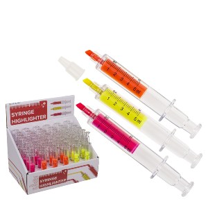 Artelibre - 06530381 ΜΑΡΚΑΔΟΡΟΣ ΥΠΟΓΡΑΜΜΙΣΕΩΣ ΣΥΡΙΓΓΑ ΠΛΑΣΤΙΚΟ 10X8CM ΣΕ 4 ΧΡΩΜΑΤΑ