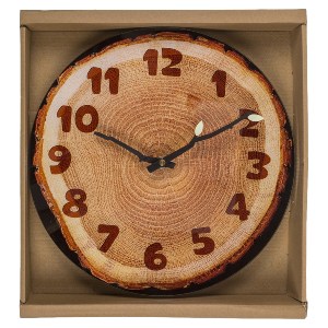 Artelibre - 06530441 ΡΟΛΟΙ ΤΟΙΧΟΥ ΚΟΡΜΟΣ ΔΕΝΤΡΟΥ ΚΑΦΕ ΠΛΑΣΤΙΚΟ 27X30X4CM