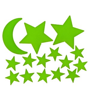 Artelibre - 06530449 ΑΥΤΟΚΟΛΛΗΤΑ ΤΟΙΧΟΥ ΠΟΥ ΦΩΣΦΟΡΙΖΟΥΝ ΑΣΤΕΡΙΑ ΚΑΙ ΠΛΑΝΗΤΕΣ ΣΕΤ 15ΤΜΧ ΣΕ 3 ΣΧΕΔΙΑ