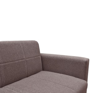 Artelibre - 14210136 ΚΑΝΑΠΕΣ ΚΡΕΒΑΤΙ AMETHYST ΤΡΙΘΕΣΙΟΣ CAPPUCCINO 214X78X78CM