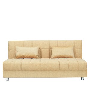 Artelibre - 14210243 ΚΑΝΑΠΕΣ ΚΡΕΒΑΤΙ ΤΡΙΘΕΣΙΟΣ ARTELIBRE LAURA ΜΟΥΣΤΑΡΔΙ 190X84X86CM