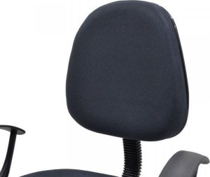 Artelibre - 14230006 ΚΑΡΕΚΛΑ ΓΡΑΦΕΙΟΥ ARTELIBRE ΔAΦNH ΜΑΥΡΟ ΥΦΑΣΜΑ 55X48X82-94CM