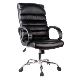 Artelibre - 14230044 ΚΑΡΕΚΛΑ ΓΡΑΦΕΙΟΥ ARTELIBRE MOLY ΜΑΥΡΟ ΔΕΡΜΑ 65X70.5X119-126CM