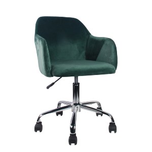 Artelibre - 14230048 ΠΟΛΥΘΡΟΝΑ ΓΡΑΦΕΙΟΥ ARTELIBRE COLONEL ΠΡΑΣΙΝΟ ΒΕΛΟΥΔΟ 56X57X75-85CM