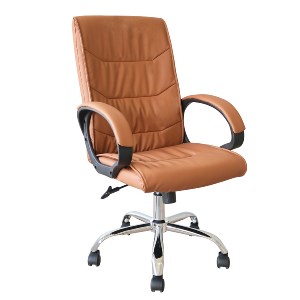 Artelibre - 14230110 ΚΑΡΕΚΛΑ ΓΡΑΦΕΙΟΥ ΔΙΕΥΘΥΝΤΗ ARTELIBRE COCHRAN CAMEL PVC 65X68X120CM