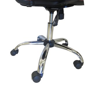 Artelibre - 14240010 ΚΑΡΕΚΛΑ ΓΡΑΦΕΙΟΥ ARTELIBRE ΑΛΚΥΟΝΗ ΜΑΥΡΟ/ΓΚΡΙ 57X57X86-96CM