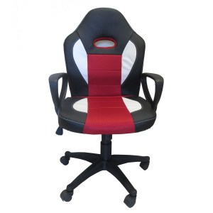 Artelibre - 14240014 ΚΑΡΕΚΛΑ ΓΡΑΦΕΙΟΥ ARTELIBRE GAMING ΔΩPOΘEA ΜΑΥΡΟ/ΚΟΚΚΙΝΟ 58X60X90-100CM
