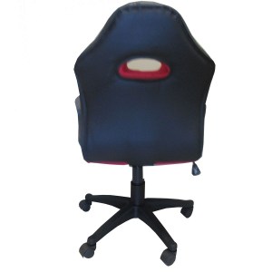 Artelibre - 14240014 ΚΑΡΕΚΛΑ ΓΡΑΦΕΙΟΥ ARTELIBRE GAMING ΔΩPOΘEA ΜΑΥΡΟ/ΚΟΚΚΙΝΟ 58X60X90-100CM