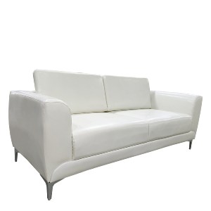 Artelibre - 14290046 ΚΑΝΑΠΕΣ ΤΡΙΘΕΣΙΟΣ ARTELIBRE ELFRIC ΛΕΥΚΟ PU 190X81X81CM