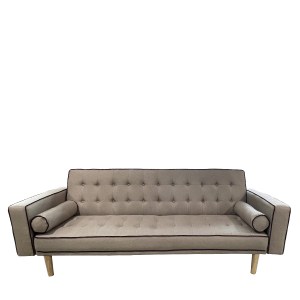 Artelibre - 14290059 ΚΑΝΑΠΕΣ ΚΡΕΒΑΤΙ ΤΡΙΘΕΣΙΟΣ ARTELIBRE AUBREY ΚΑΦΕ ΥΦΑΣΜΑ 224X88X84CM