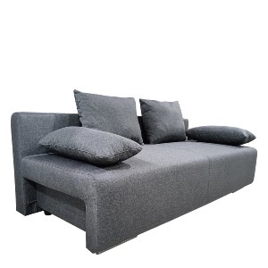 Artelibre - 14290095 ΚΑΝΑΠΕΣ ΚΡΕΒΑΤΙ ΤΡΙΘΕΣΙΟΣ ARTELIBRE URBAN LOUNGE 3S ΓΚΡΙ ΥΦΑΣΜΑ 194X93X72CM