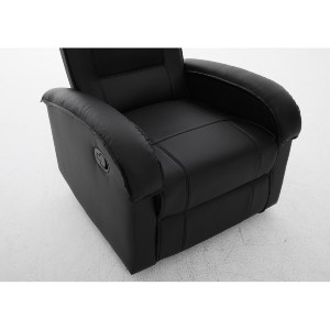 Artelibre - 14340055 ΠΟΛΥΘΡΟΝΑ ΑΝΑΚΛΙΝΟΜΕΝΗ ARTELIBRE CELAENO ΜΑΥΡΟ PU 80X96X97CM