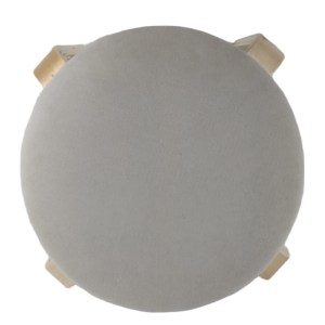 Artelibre - 14350032 ΣΚΑΜΠΟ ARTELIBRE MILOA MΠΕΖ/ΦΥΣΙΚΟ ΥΦΑΣΜΑ/ΞΥΛΟ 42X42X45CM