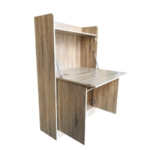 Artelibre - 14370059 ΓΡΑΦΕΙΟ ΠΤΥΣΣΟΜΕΝΟ ARTELIBRE INDUS ΦΥΣΙΚΟ MDF/PU 80X30X131.5CM