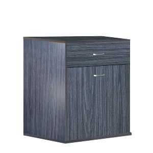 Artelibre - 14370078 ΚΟΜΟΔΙΝΟ MILLE WENGE ΜΟΡΙΟΣΑΝΙΔΑ/ΜΕΛΑΜΙΝΗ 40X40X60CM