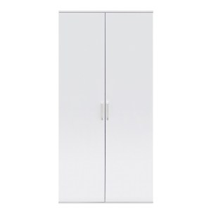 Artelibre - 14370104 ΠΑΠΟΥΤΣΟΘΗΚΗ SARA ΛΕΥΚΟ ΜΟΡΙΟΣΑΝΙΔΑ/ΜΕΛΑΜΙΝΗ 80X40X180CM