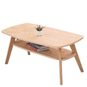 Artelibre - 14370254 ΤΡΑΠΕΖΑΚΙ ΣΑΛΟΝΙΟΥ ARTELIBRE KHOBI ΦΥΣΙΚΟ MDF/ΞΥΛΟ 100X48X45CM