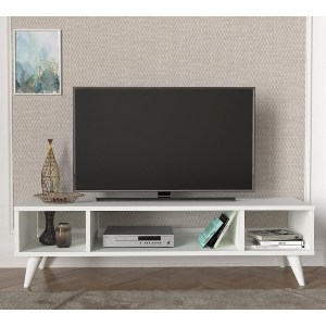 Artelibre - 14410049 ΕΠΙΠΛΟ ΤΗΛΕΟΡΑΣΗΣ ARTELIBRE SAMOS ΛΕΥΚΟ 120X35X40CM