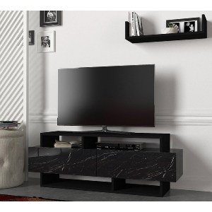 Artelibre - 14410089 ΕΠΙΠΛΟ ΤΗΛΕΟΡΑΣΗΣ ARTELIBRE SARAKINO ΜΑΥΡΟ 120X30X44CM